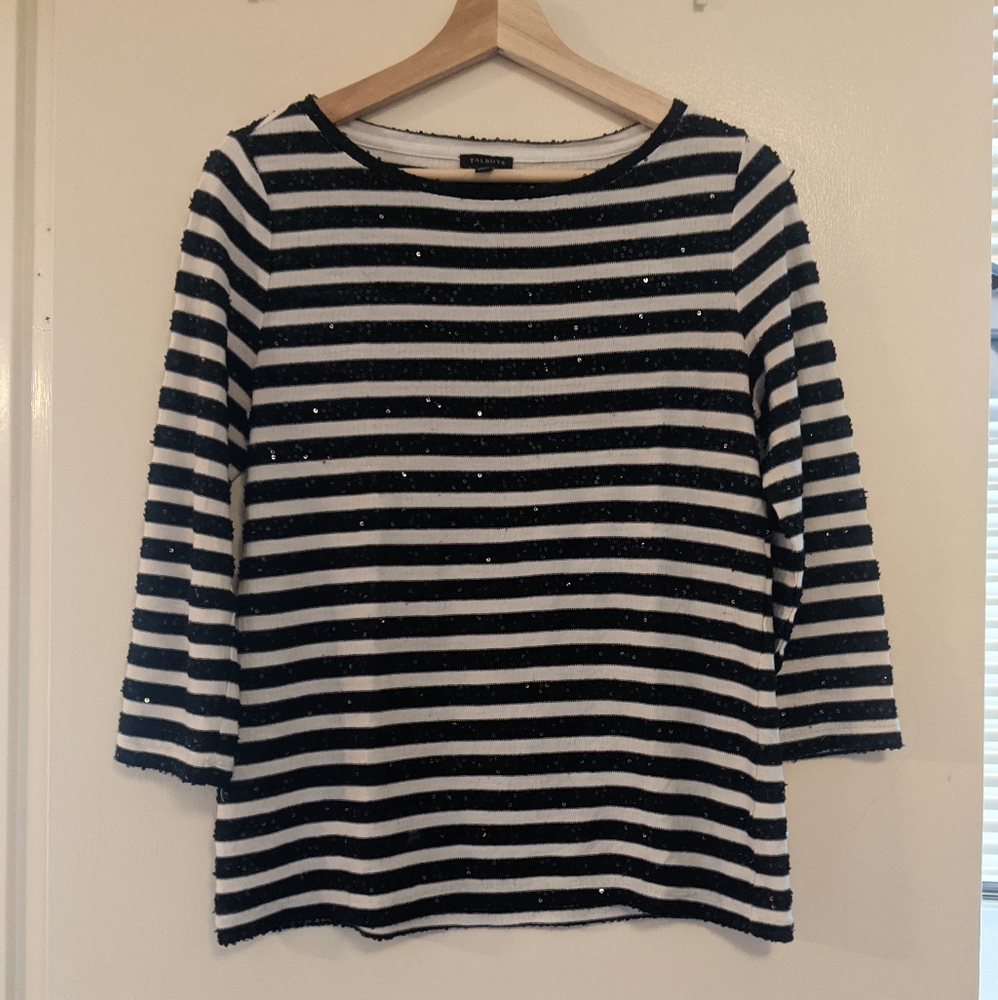 Sparkling 3/4 sleeved Sweater